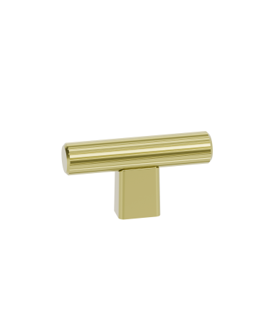 Puxador de móvel dourado polido LARGO design